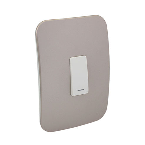 VETi 1 1 Lever 1 Way Light Switch 4x2 - White Module – Livecopper
