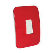 Load image into Gallery viewer, VETi 1 1 Lever 1 Way Light Switch 4 x 2 - White Module
