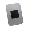 VETi 1 1 Lever 1-Way Wide Light Switch 4 x 2 - Black Module