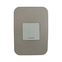 Load image into Gallery viewer, VETi 1 1 Lever 1-Way Wide Light Switch 4 x 2 - White Module
