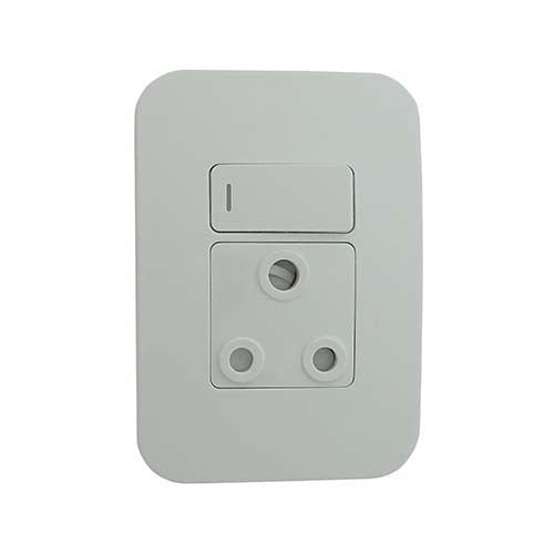 VETi 1 RSA Socket 4 x 2 - White Modules
