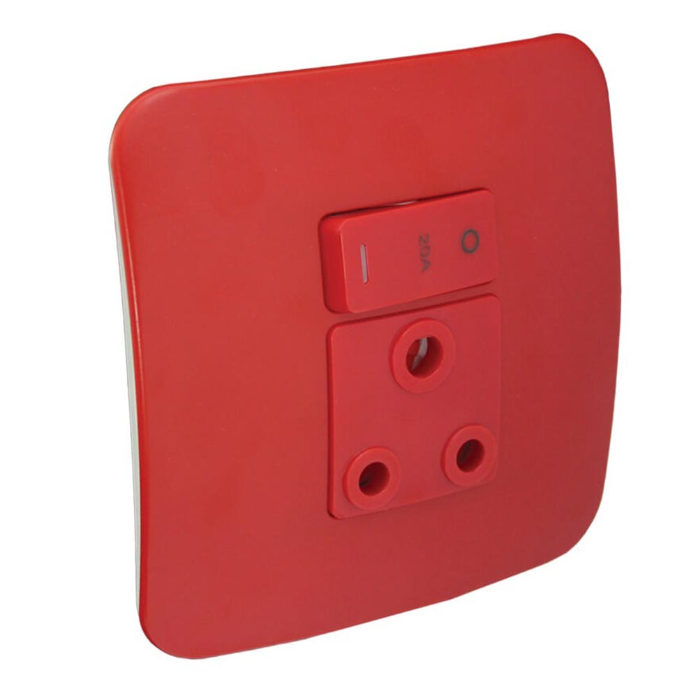 VETi 1 Dedicated RSA Socket 4 x 4 - Red