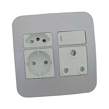 Load image into Gallery viewer, VETi &lt;i&gt;1&lt;/i&gt; Combo Socket 4 x 4 - White Modules
