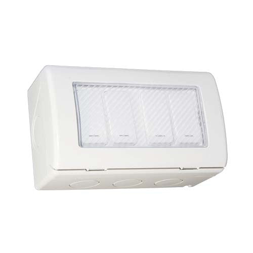 VETi 4 Lever 1-Way Switch in Module Casing