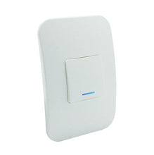 Load image into Gallery viewer, VETi &lt;i&gt;1&lt;/i&gt; 1 Lever 1 Way Wide Light Switch with Locator 4 x 2 - White Module
