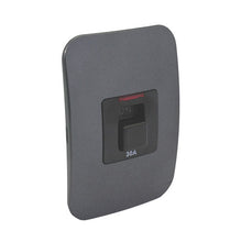 Load image into Gallery viewer, VETi &lt;i&gt;1&lt;/i&gt; Isolator Switch with Indicator 2P 30A 4 x 2 - Black Module
