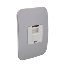 Load image into Gallery viewer, VETi &lt;i&gt;1&lt;/i&gt; Isolator Switch with Indicator 2P 30A 4 x 2 - White Module
