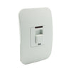 VETi 1 Isolator Switch with Indicator 2P 30A 4x2 - White Module