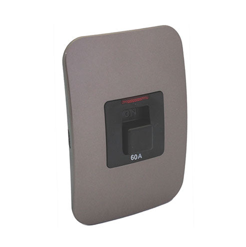 VETi 1 Isolator Switch with Indicator 3P 60A 4 x 2 - Black Module