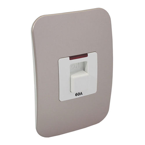 VETi 1 Isolator Switch with Indicator 3P 60A 4 x 2 - White Module