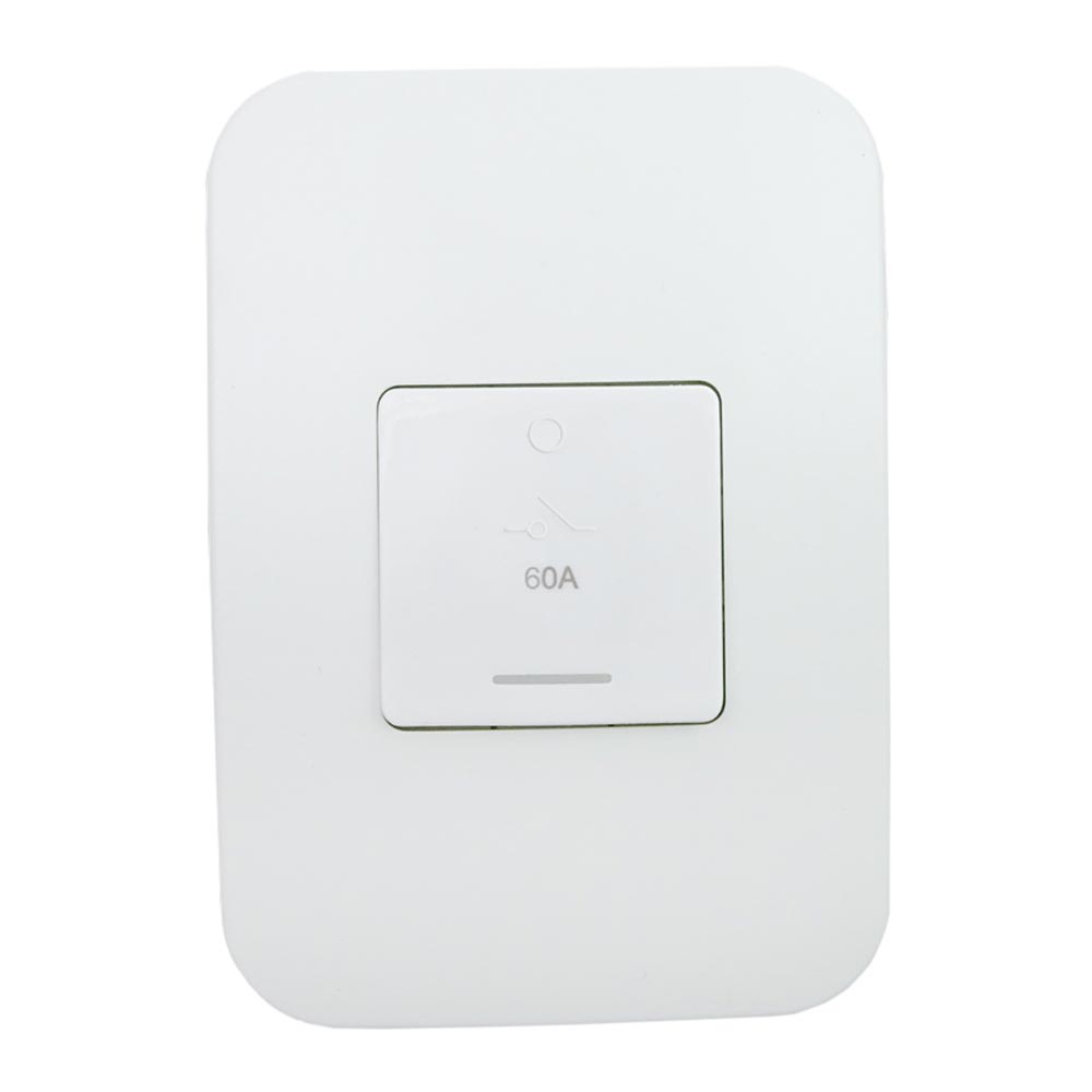 VETi 1 Isolator Switch with Indicator 3P 60A 4 x 2 - White Module