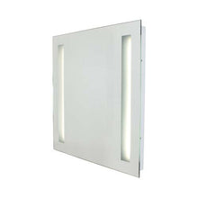Load image into Gallery viewer, Large Bathroom Mirror with Vertical Strip Illuminators
