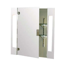 Load image into Gallery viewer, Eurolux Large Mirror Cabinet with Vertical Illuminators
