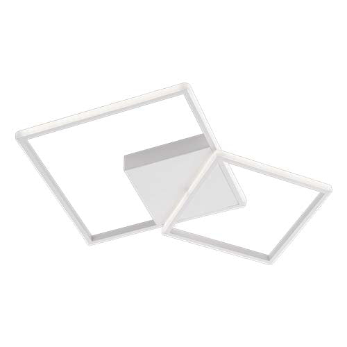 Bright Star Geometric White Wall Light