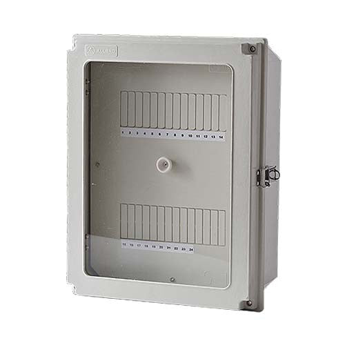 Allbro Weatherproof Surface DB Box Samite 24-Way - 400 x 300 x 140mm