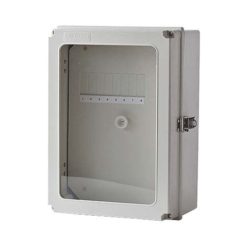 Allbro Weatherproof Surface DB Box DIN 8-Way - 350 x 250 x 160mm