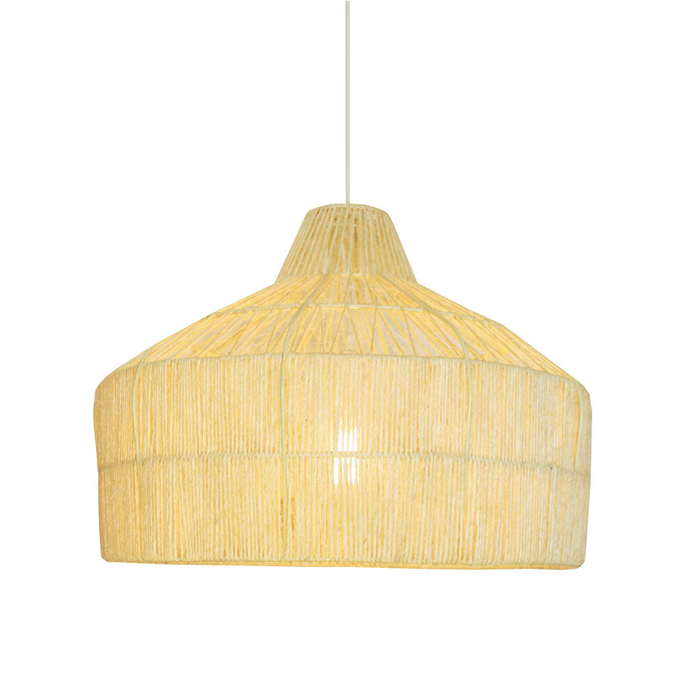 Wire World Hanoi Sisal Twined Pendant - Natural