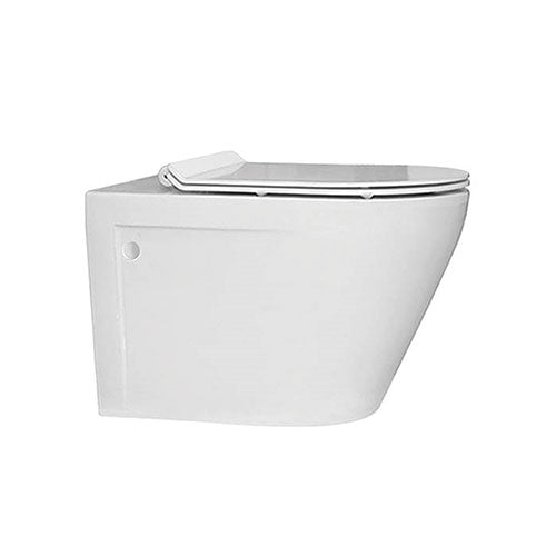 Lecico Zambezi Rimless Wall-Hung Toilet + Soft-Close Seat