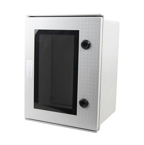 Allbro Allbrox 5 Enclosure with Clear PC Window - Grey 500x350x200mm