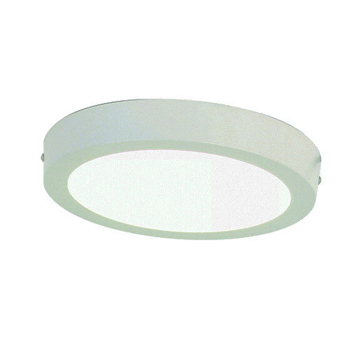 White Die Cast Aluminium Ceiling Fitting with Polycarbonate Cover