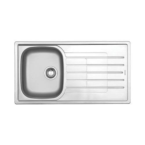 Franke Cascade CDX611 Stainless Steel Single Bowl Inset Sink 500x925mm