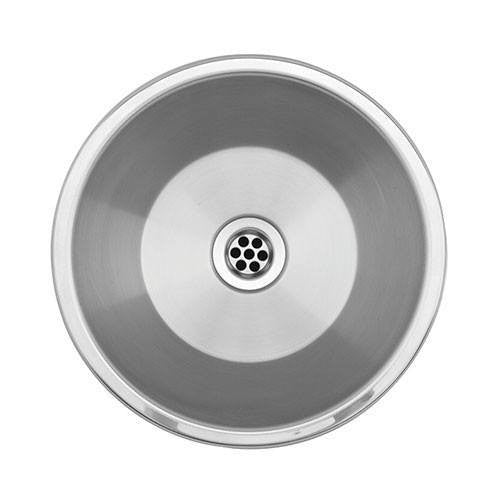 Franke Rondo RDX 610-34 Single Inset Prep Bowl - Stainless Steel