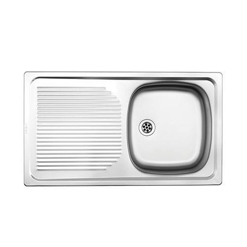 Franke Projectline PLN611 Stainless Steel Single Bowl Inset Sink 460x800mm