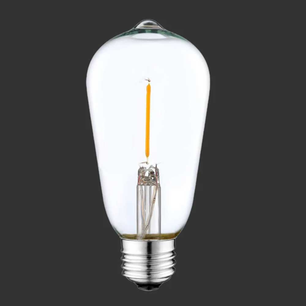 Litehouse LED Vintage Solar Festoon Replacement Bulb E27 2700K