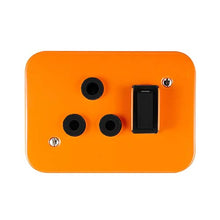 Load image into Gallery viewer, Crabtree Industrial Single RSA Dedicated 16A Socket Orange 2 x 4
