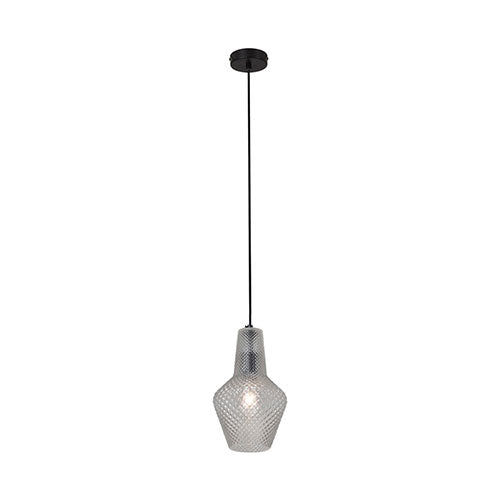 Milano Pendant with Clear Glass 310mm