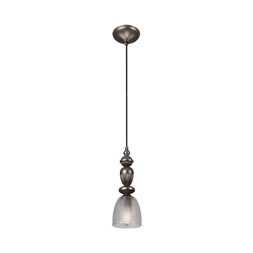 Nottingham Pendant with Clear Glass 355mm