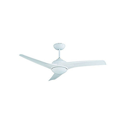 3 Blade Ceiling Fan with Light 1100mm - White