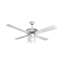 Load image into Gallery viewer, 4 Blade Ceiling Fan with Light 1320mm - White
