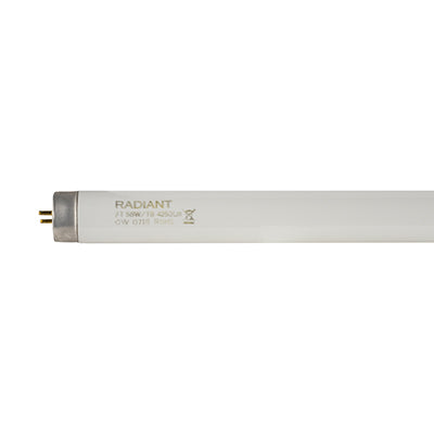 Radiant Fluorescent Tube T8 G13 58W Cool White - 5ft