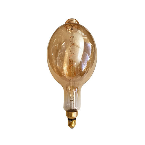 Radiant LED Filament Globe E27 8W 840lm 2700K - Amber