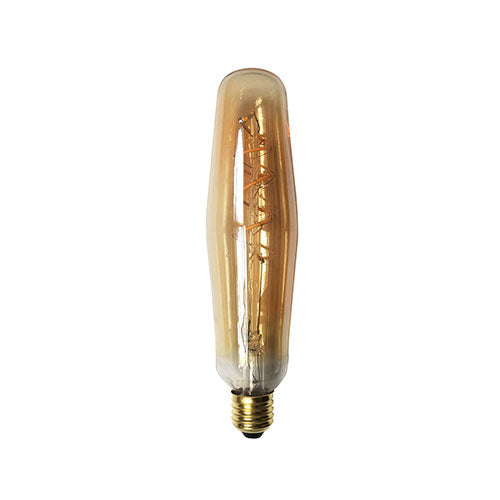 Radiant LED Filament Bulb E27 8W 840lm 2700K - Amber