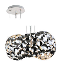 Load image into Gallery viewer, Freeform 3 Light 60W Steel Pendant
