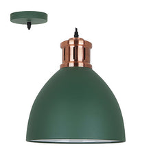 Load image into Gallery viewer, Small Dome Shaped 40W Metal Pendant
