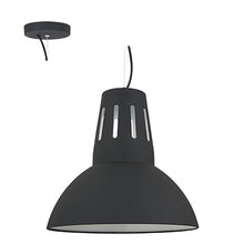 Load image into Gallery viewer, Radiant Large Dome Shaped Metal Pendant
