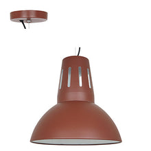 Load image into Gallery viewer, Radiant Large Dome Shaped Metal Pendant
