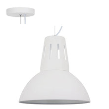 Load image into Gallery viewer, Radiant Large Dome Shaped Metal Pendant
