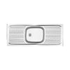 Franke Trendline 712 Stainless Steel Single Centre Bowl Drop-on Sink 535x1200mm