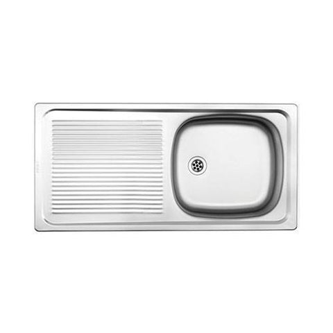 Franke Trendline 711 Stainless Steel Single End Bowl Overmount Sink 460x1000mm