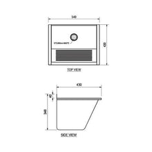 Load image into Gallery viewer, Franke ET101 Fabricated Single Wash Trough
