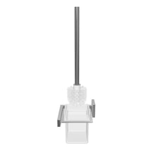 Load 3D model into Gallery viewer, Franke Cubus Toilet Brush &amp; Holder - Polished Stainless Steel
